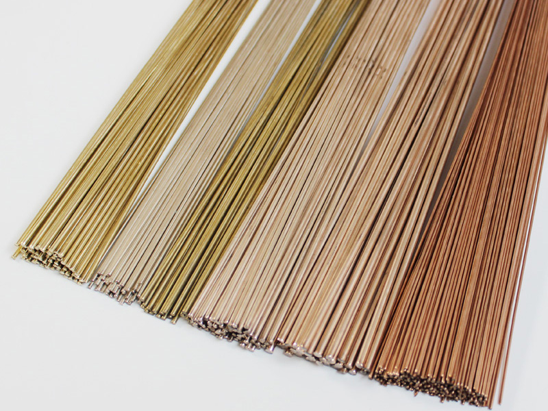 銅鋅釬料、銀銅磷釬料